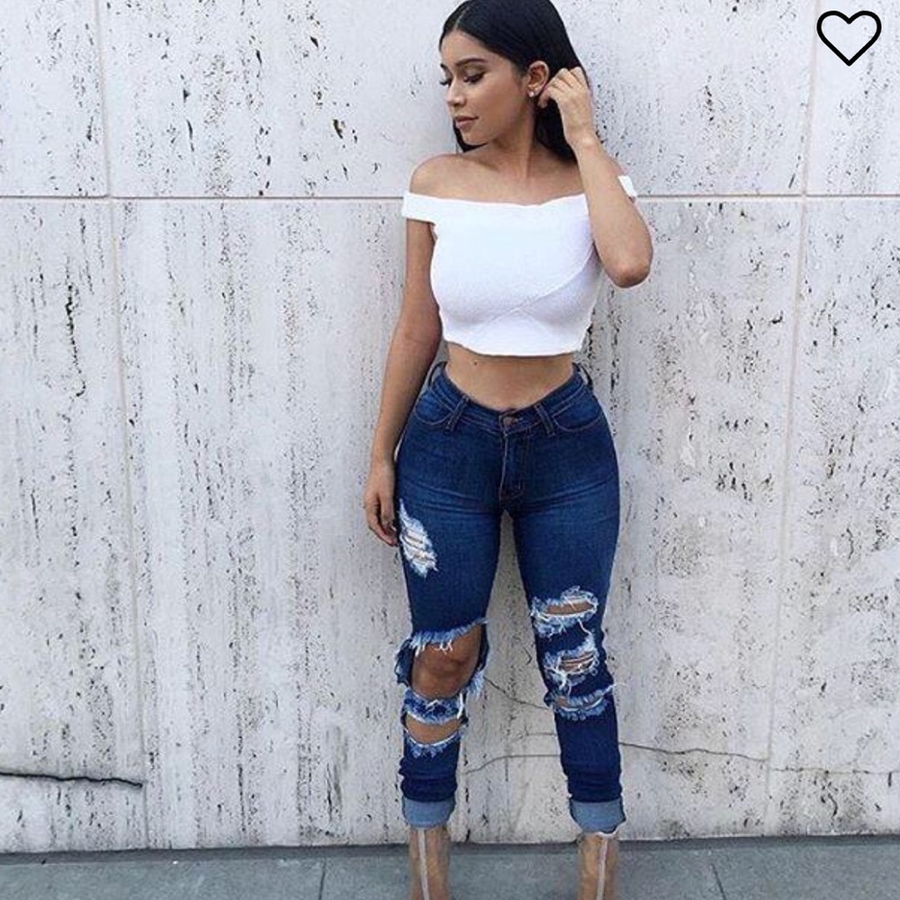Fashion Nova Beach Bum Jeans